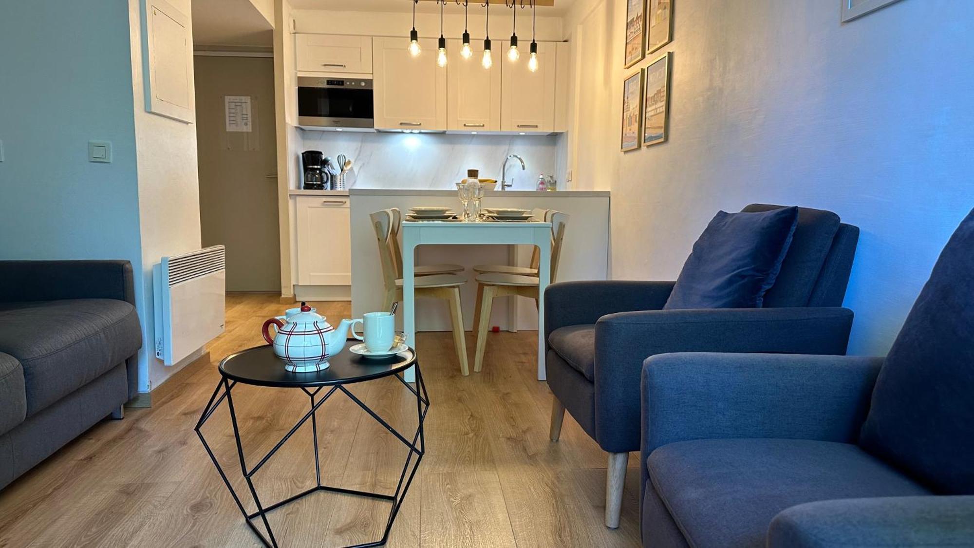 Appt 4 Pers-2 Chb-2 Sdb-Piscine-Linge Inclus-Literies Faites A L'Arrivee Inclus-Parking Appartement Le Touquet Buitenkant foto